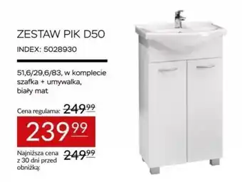 Abra Szafka z umywalką oferta