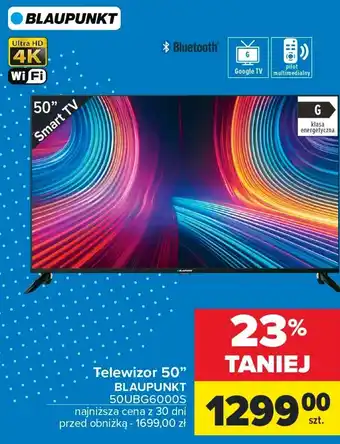 Carrefour Smart tv Blaupunkt oferta