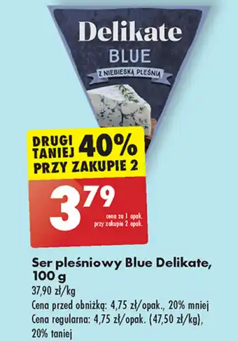 Biedronka Ser pleśniowy Blue Delikate 100 g oferta