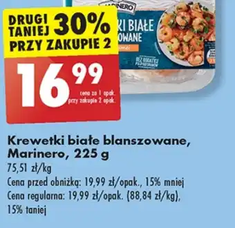 Biedronka Blanszowane krewetki oferta