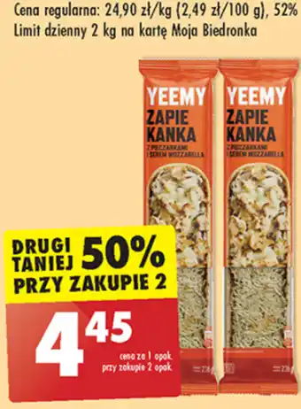 Biedronka Zapiekanka Yeemy oferta