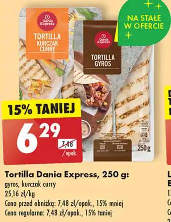 Tortilla Dania Express 250 g
