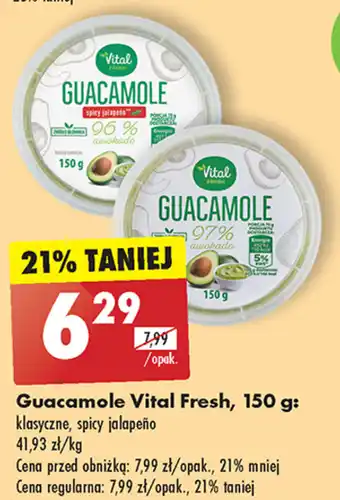 Biedronka Guacamole Vital Fresh 150 g oferta