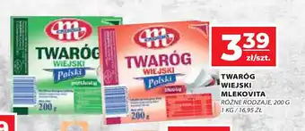 Top Market TWARÓG WIEJSKI MLEKOVITA 200 g oferta
