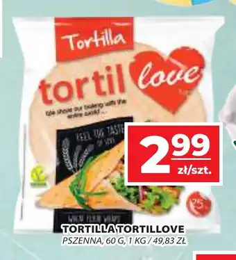 TORTILLA TORTILLOVE PSZENNA, 60 G