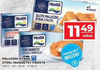 Top Market PALUSZKI RYBNE, STEKI, NUGGETSY FROSTA 300 G oferta