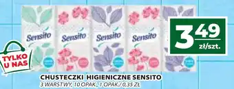 Top Market CHUSTECZKI HIGIENICZNE SENSITO oferta