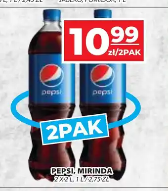 Top Market PEPSI, MIRINDA 2X2L oferta