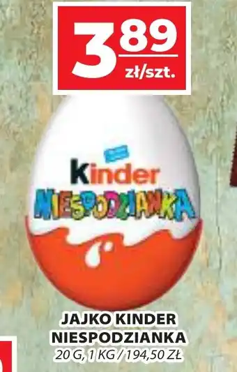 JAJKO KINDER NIESPODZIANKA 20 G