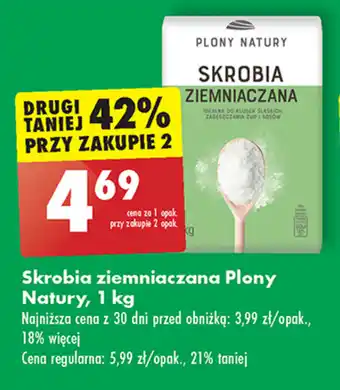 Biedronka Skrobia ziemniaczana Plony Natury 1 kg oferta