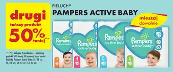 Biedronka PIELUCHY PAMPERS ACTIVE BABY oferta
