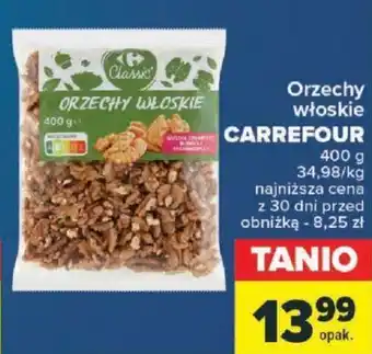 Carrefour Orzechy włoskie CARREFOUR 400 g oferta