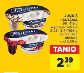 Carrefour Jogurt FANTASIA 98-118 g oferta