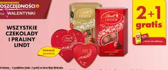 Biedronka WSZYSTKIE CZEKOLADY I PRALINY LINDT oferta