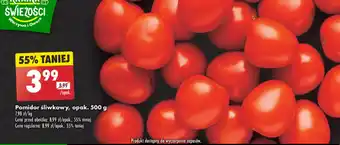 Biedronka Pomidor śliwkowy 500 g oferta