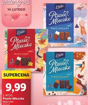 Lidl E. WEDEL Ptasie Mleczko 340g oferta