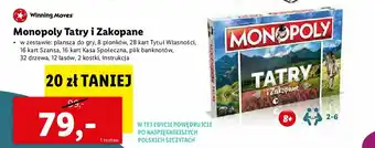 Lidl Gra monopoly tatry i zakopane 1 SZT oferta