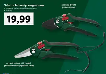 Lidl PARKSIDE Sekator lub nożyce ogrodowe oferta