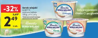 Intermarche Serek wiejski ALMETTE 150 g oferta