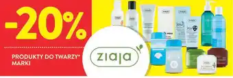 Intermarche PRODUKTY DO TWARZY MARKI ziaja oferta