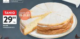 Intermarche Sernik VANDEMOORTELE 1kg oferta