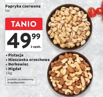 Pistacja Mieszanka orzechowa Nerkowiec Migdał 1kg