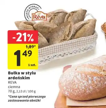 Intermarche Bułka w stylu ardeńskim Reva 70g oferta