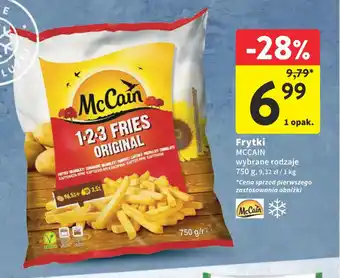 Intermarche Frytki MCCAIN 750 g oferta