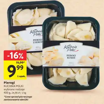 Intermarche Pierogi KUCHNIA POLKI 400g oferta