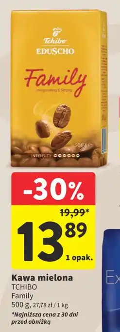 Intermarche Kawa mielona TCHIBO 500g oferta