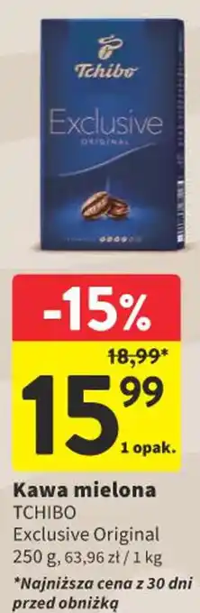 Intermarche Kawa mielona TCHIBO 250g oferta