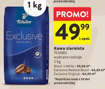 Intermarche Kawa ziarnista TCHIBO 1kg oferta