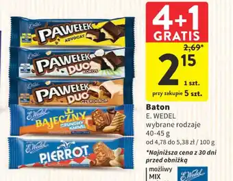 Intermarche Baton E. WEDEL 40-45 g oferta