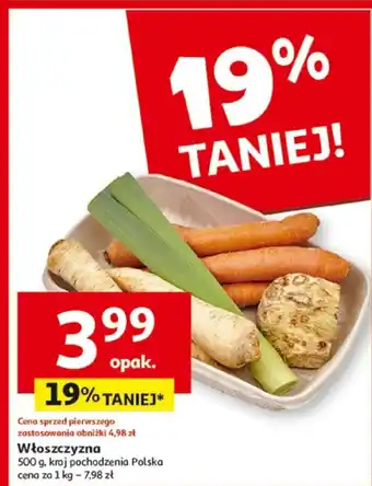 Auchan Włoszczyzna 500 g oferta