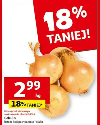 Auchan Cebula 1 kg oferta