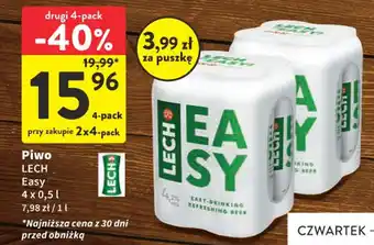 Intermarche Piwo LECH 0,5 l oferta