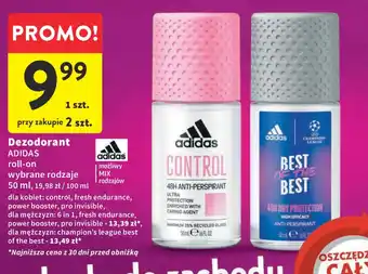 Intermarche Dezodorant ADIDAS 50ml oferta