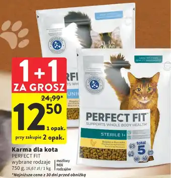 Intermarche Karma dla kota PERFECT FIT 750g oferta