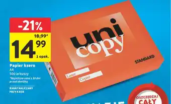 Papier ksero A4 500 arkuszy