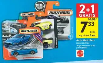 Intermarche Auto Matchbox oferta
