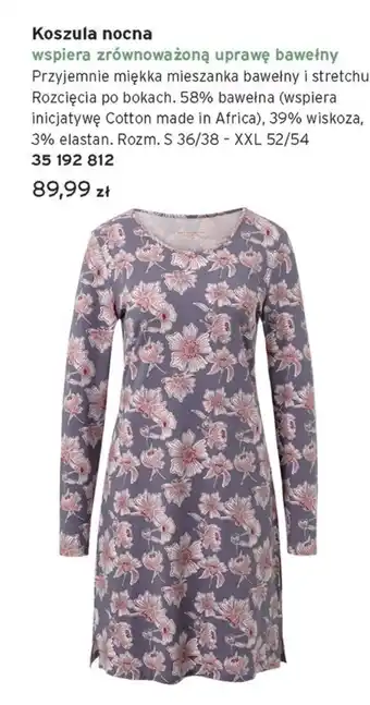Tchibo Koszula nocna oferta