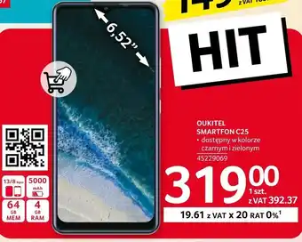 Selgros Smartfon Qukitel oferta