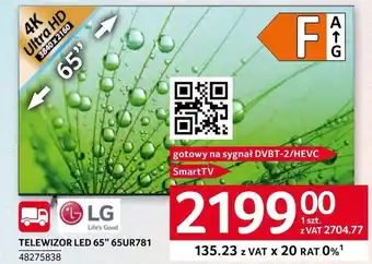 Selgros Telewizor LG oferta