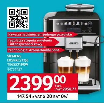 Selgros Ekspres do kawy Siemens oferta