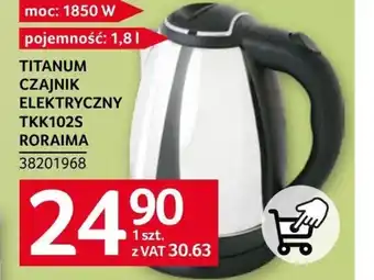 Selgros Czajnik elektryczny Roraima oferta