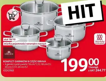 Selgros Zestaw garnków Gerlach oferta