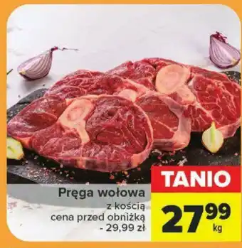 Pręga wołowa z kością 1kg