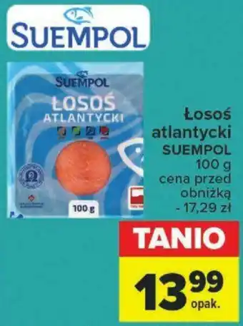 Carrefour Market Łosoś atlantycki SUEMPOL 100 g oferta