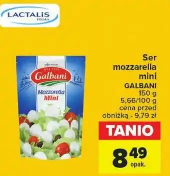 Carrefour Market Ser mozzarella mini GALBANI 150 g oferta