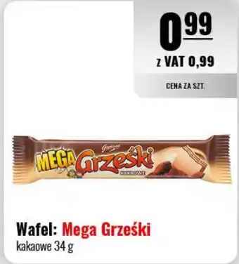 Eurocash Wafel: Mega Grześki 34 g oferta